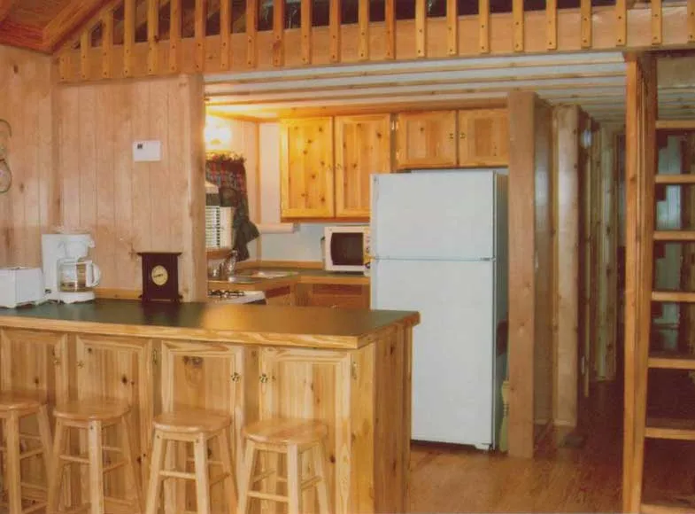 Cabins - kitchen
